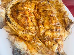 烤虹鳟鱼-北京龙庆四季香农家饭庄·灶台鱼·碳烤虹鳟鱼(龙庆峡店)