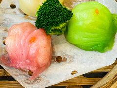 三色虾饺-金华安大酒楼·老牌潮菜·粤式茶点(东方国际店)