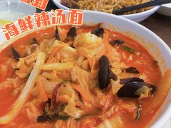 海鲜辣汤面-香港饭店0410(明洞店)