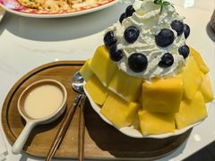 芒果蓝莓冰-必点海鲜·海肠捞饭大王(滨江道店)