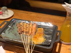 -路边摊小炉子烧烤