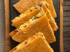 辣味蘑菇鸡肉薄饼-像素研食The pixlab (皮市街店)