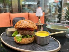 芝士瀑布汉堡-Let's burger&pasta·非常汉堡·融合西餐(蓝色港湾店)