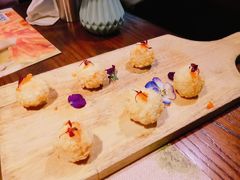 鱼籽酱虾球配黑松露蛋黄酱-斯比特花园西餐厅(大丸百货店)