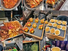 -广州万富希尔顿酒店·感趣自助餐厅·金秋蟹宴生蚝海鲜刺身