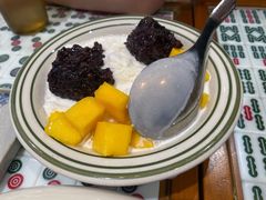 芒果豆花黑糯米-堂屋糖水店(愚园店)