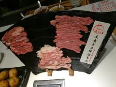 立盘手工鲜切羊肉组合-乔先生涮肉·鲜活牛羊肉火锅(塘沽店)