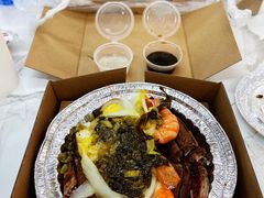 鹅肉鹅脖双拼盘饭-壹只卤鹅·潮汕菜(莲塘店)