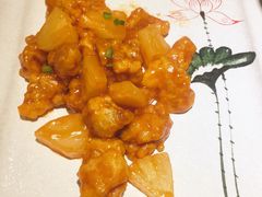 波萝咕噜猴头菇-十二舍·湯物素煮(江泰潤政店)
