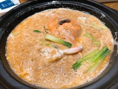虾汤海鲜菜泡饭-宁波柏悦酒店·钱湖渔港