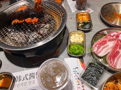 -草家酱蟹炭火烤肉店(珲春南路一店)