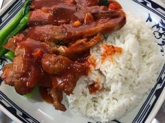 猪扒饭-華叔茶記