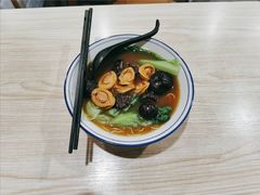 蚝皇鲍鱼冬菇菜面-路环码头面馆