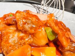 菠萝咕噜肉-滨河壹号烤鸭