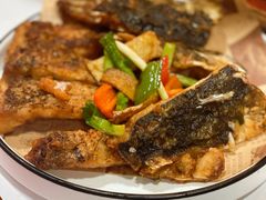 煎焗鱼嘴拼鱼腩-勝記酒家·37年老字号·经典粤菜(荔枝公园店)