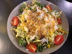 金枪鱼樱花虾沙拉配芝麻酱-Cyclus Craft Kitchen薩克思手工厨房