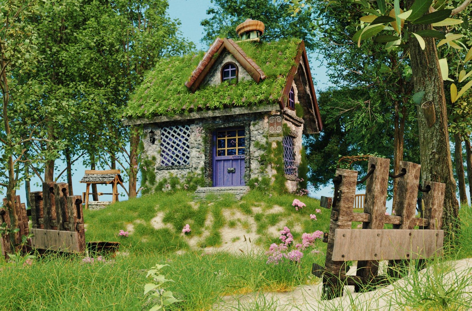 乡村小屋好风光