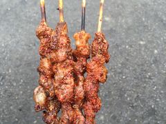 -劳动公园新疆人烤腰子