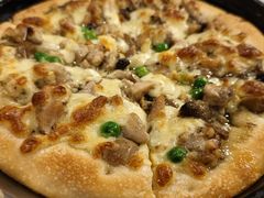 鸡肉蘑菇披萨-吉姆丽德乡村西餐厅(闵行交大店)