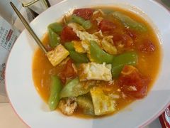 丝瓜番茄荷包蛋-听香·678茶铺(猛追湾店)