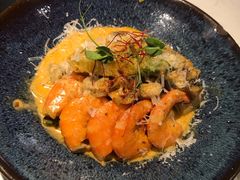 芝士蘑菇鲜虾意大利面-BE BRIGHT KITCHEN(正佳广场店)