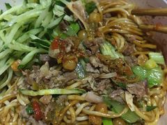 火爆双椒牛肉拌面-吃面侠(洋货市场店)