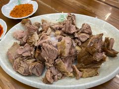 手抓牛肉-清真益鑫羊肉手抓馆(南大街店)