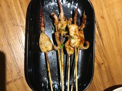 -路边摊小炉子烧烤