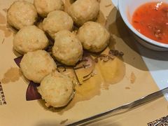 章丘大葱丸子-海派美食·家宴海鲜青岛菜·石锅鲽鱼头(东方城店)