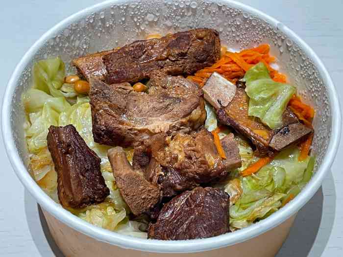 猪萝记·闽南排骨饭(晋江店)-"点的是他们家的外卖,从包装上就可以