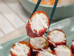 升级版墨鱼鲜虾红米肠-喜势点·糖沙翁手工茶点·本地人茶居(永庆坊店)