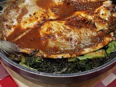 霍香生焗海鲈鱼-西贝(上海中心店)
