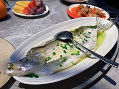 招牌清蒸钱塘江白条-柳莺湖上·湖景餐厅·江南菜(西湖店)