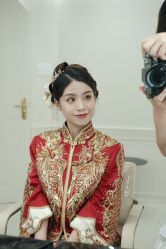 点击看大图 -荷玛高端新娘跟妆团队·彩妆培训