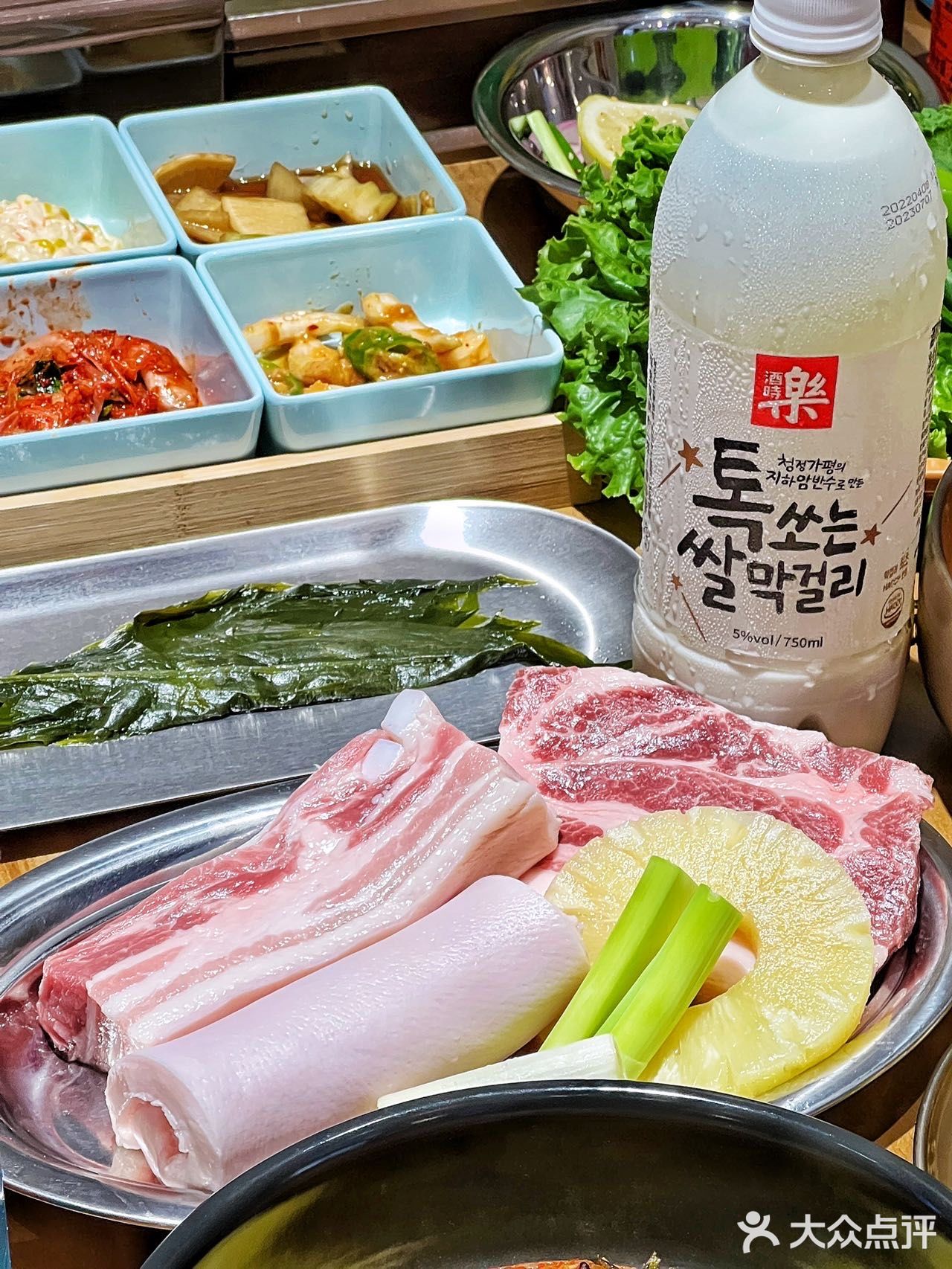 大连首家❗️不用去韩国北京也能吃到整块烤猪皮