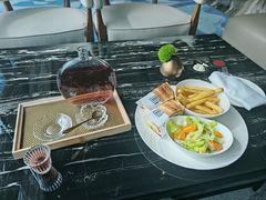 牛肉汉堡-希尔顿南海酒店·观廊大堂吧·海景下午茶