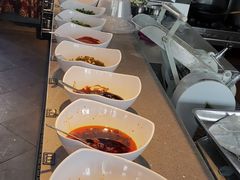 自助调料区-亿诣蝎府炸酱面羊蝎子火锅(酷车小镇店)