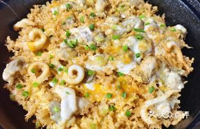 Sizzling Oyster Omelette