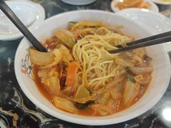 海鲜辣汤面-桃园中华料理炸酱面(燕儿岛路店)