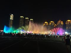 -大连星海广场音乐喷泉