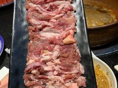 鲜切羊劲肉-羊肉街口老银川滩羊涮肉馆