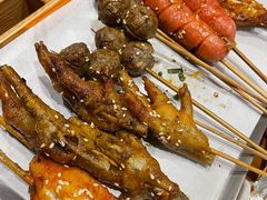 烤鸡爪串-木屋烧烤(岗顶二店)