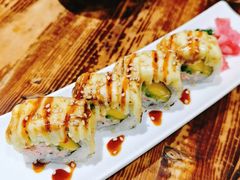 鲜切芒果芝士卷寿司-小川洋风料理(街道口店)