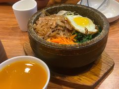 黑椒牛柳石锅拌饭-一味韩餐(天鹅湖万达店)