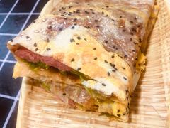 素煎饼果子-冷峰马家鸡蛋牛奶醪糟(八朗学五巷店)