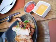 炭烤猪颈肉-Golden Lily河内巴黎法越料理餐厅(建国西路店)