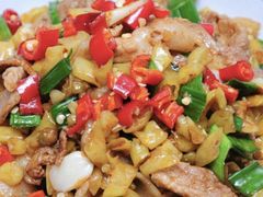阳雀湖白辣椒炒肉-火候轩品质湘菜·私厨(市府店)