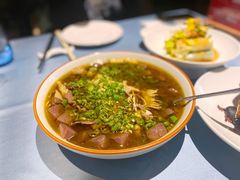 青椒毛血旺-南堂館川菜文化餐厅(天府店)