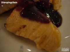 烤三文鱼之近照-亮马河饭店翠雅咖啡厅