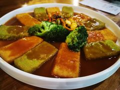 双色鲍鱼豆腐-花溪雨·森林餐厅(石基店)